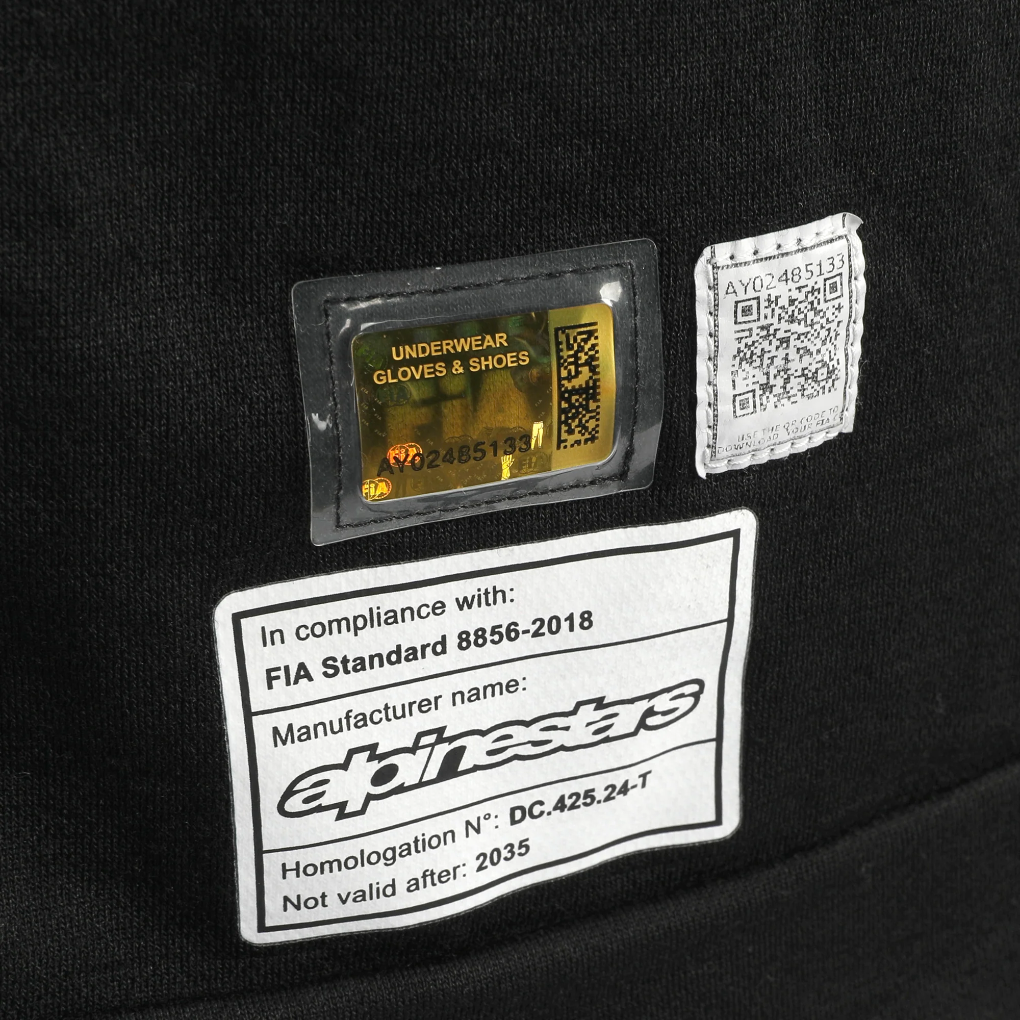 Franco Colapinto Signed 2026 BWT Alpine Formula One™ Team Nomex - Pre-Season Testing Worn - Image 6