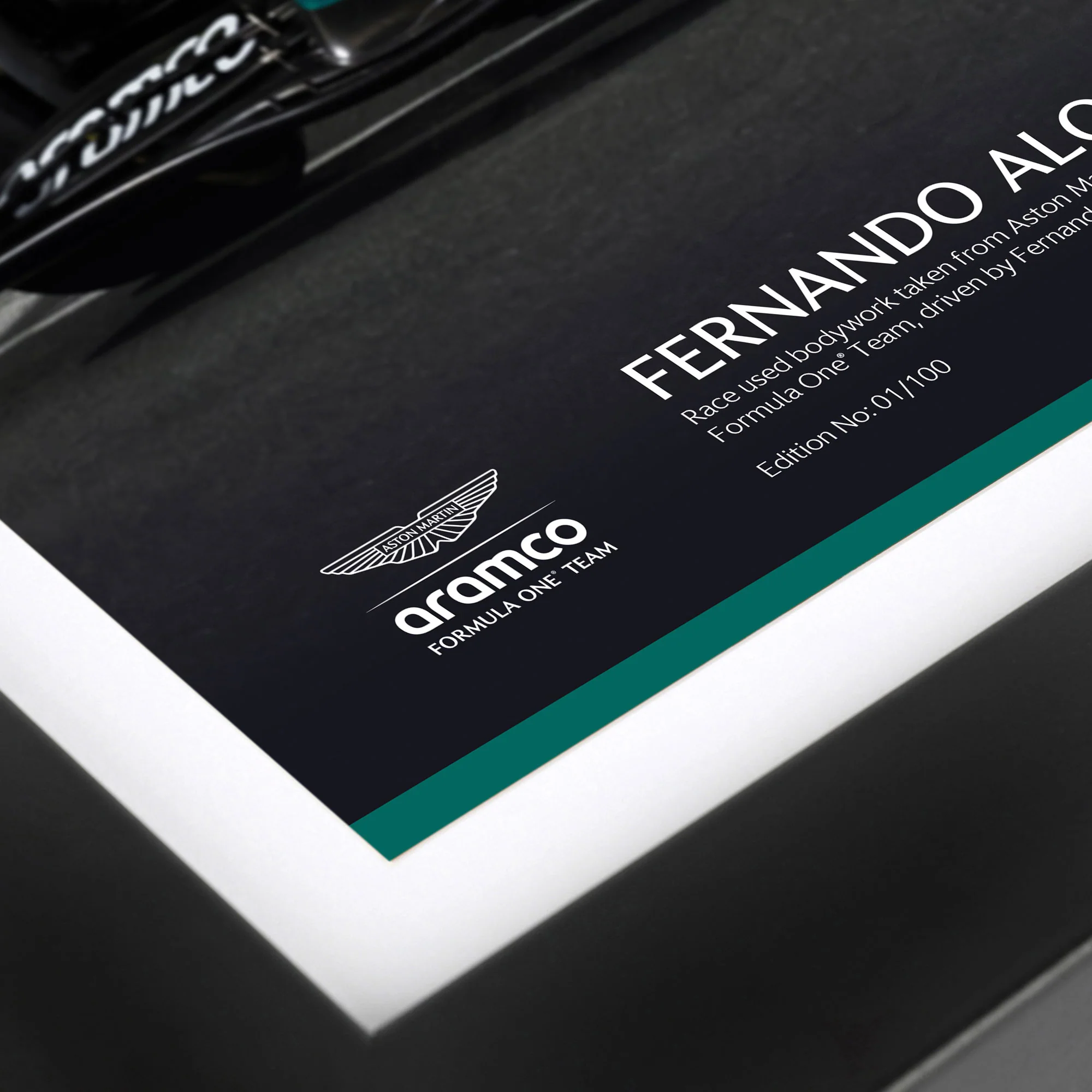 Limited-Edition Fernando Alonso 2024 Bodywork & Photo – Saudi Arabia GP - Image 4