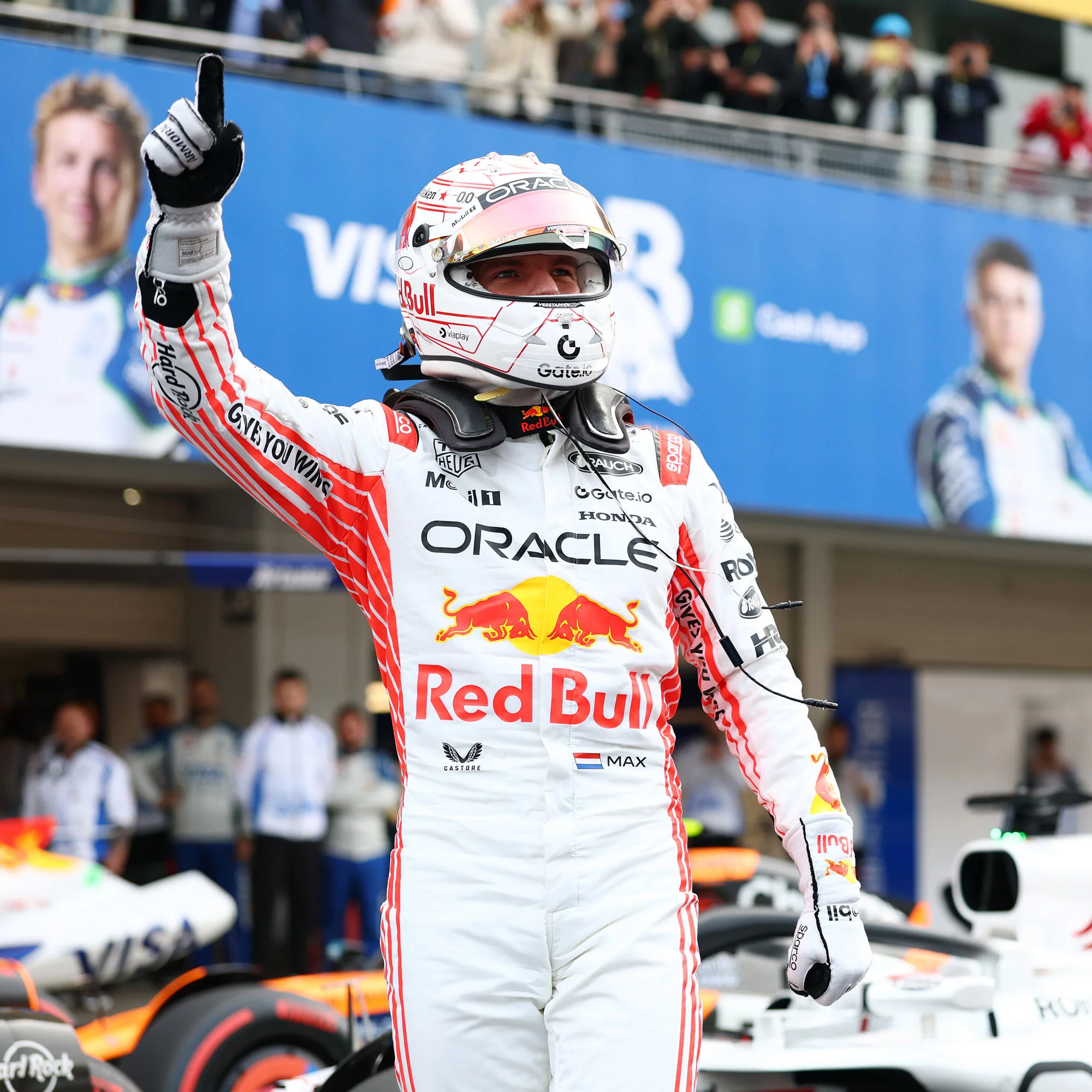 Max Verstappen 2025 Oracle Red Bull Race Suit - Japanese GP - Image 5