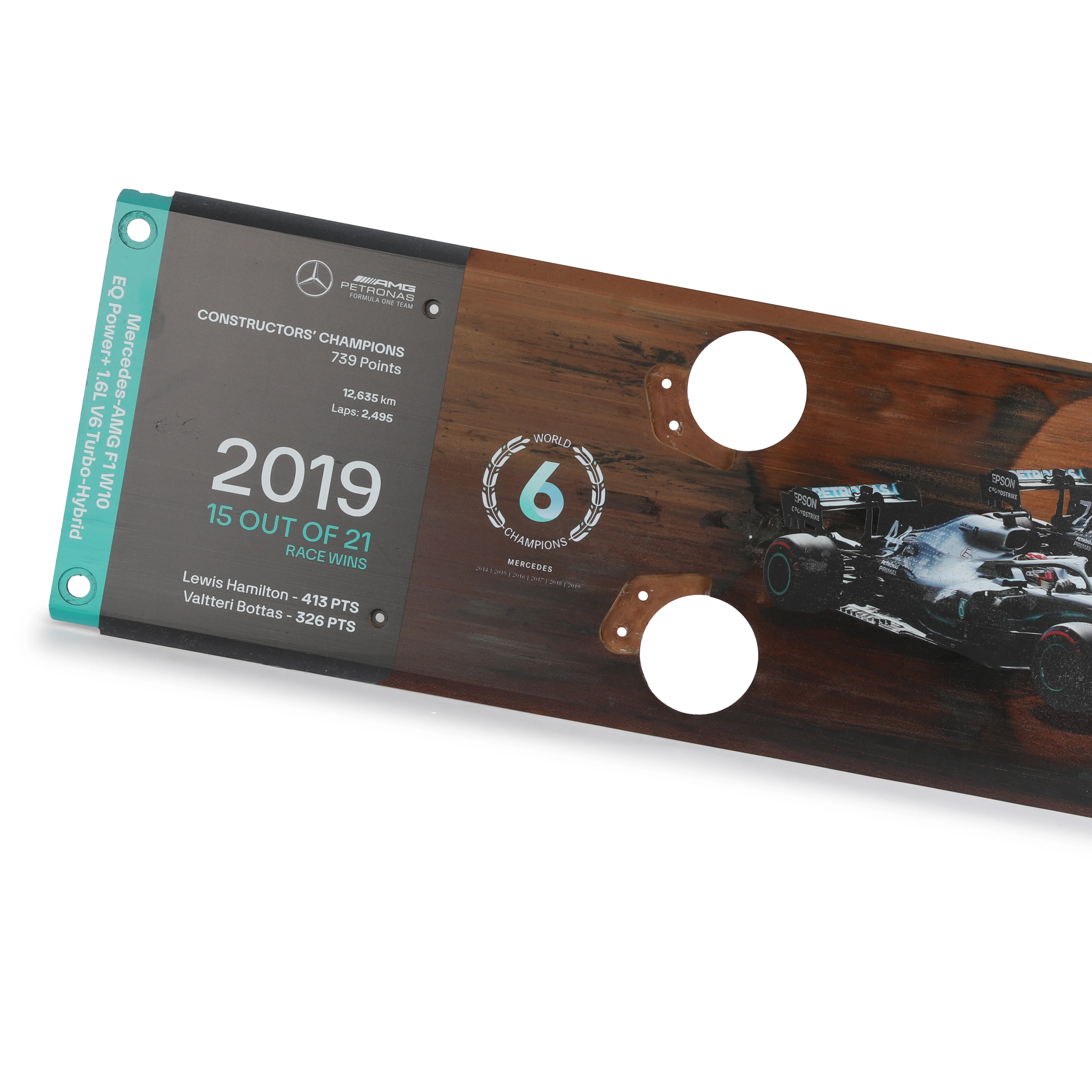 Mercedes-AMG F1 Team 2019 Skid Plank - Image 3