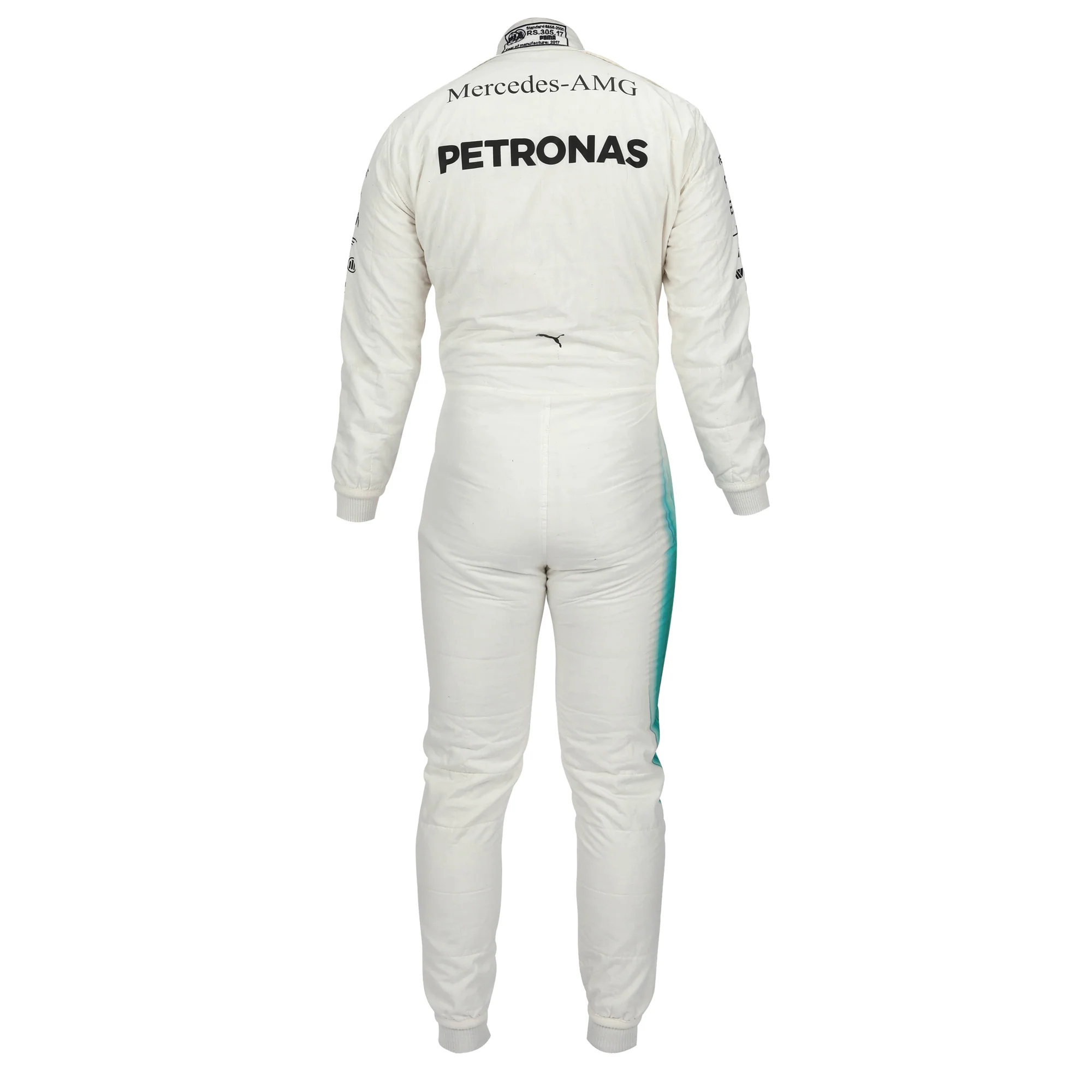 Valtteri Bottas Mercedes AMG Petronas 2017 Grand Prix Used Race Suit - Australian GP - Image 2